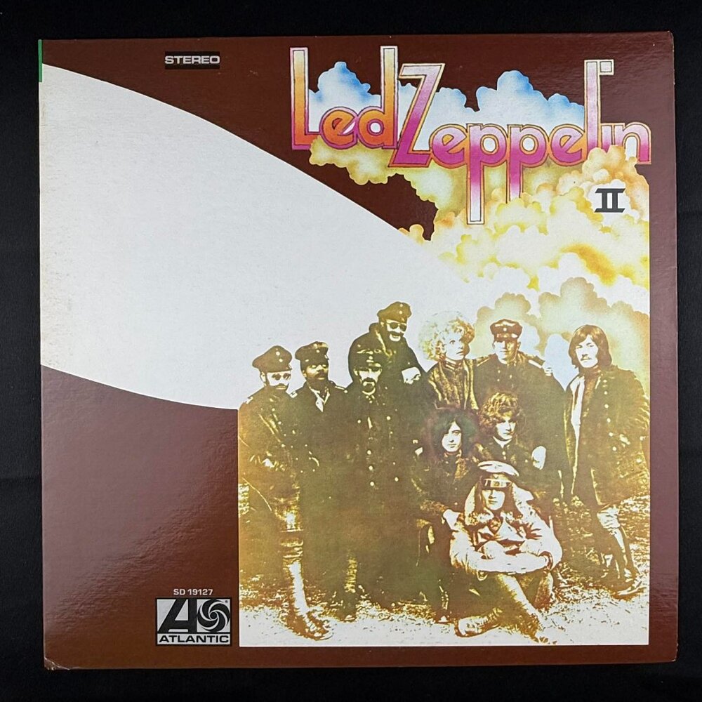 Led Zeppelin II Atlantic 1977 Press SD 19127 vinyl record LP Vtg NM